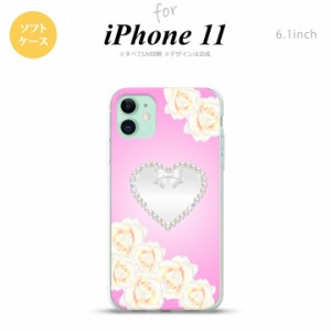iPhone11 iPhone11 スマホケース ソフトケース ハート D ピンク メンズ レディース nk-i11-tp234