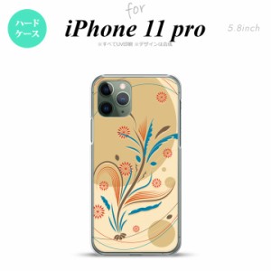 iPhone11Pro iPhone11 Pro スマホケース ハードケース 和柄 ベージュ メンズ レディース nk-i11p-1228