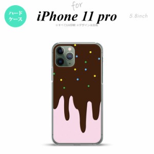 iPhone11Pro iPhone11 Pro スマホケース ハードケース アイス ピンク メンズ レディース nk-i11p-347