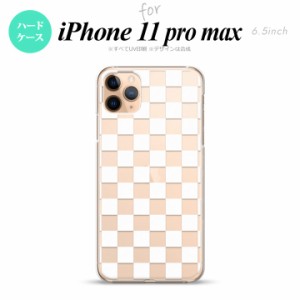 iPhone11ProMax iPhone11pro max スマホケース ハードケース スクエア 白 メンズ レディース nk-i11pm-034