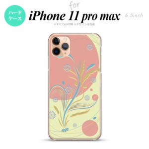 iPhone11ProMax iPhone11pro max スマホケース ハードケース 和柄 ピンク 黄 メンズ レディース nk-i11pm-1230
