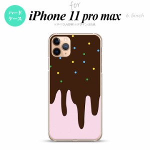 iPhone11ProMax iPhone11pro max スマホケース ハードケース アイス ピンク メンズ レディース nk-i11pm-347