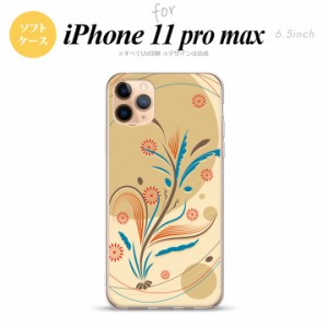 iPhone11ProMax iPhone11pro max スマホケース ソフトケース 和柄 ベージュ メンズ レディース nk-i11pm-tp1228