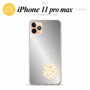 iPhone11ProMax iPhone11pro max スマホケース ソフトケース 和柄 サクラ 黒 メンズ レディース nk-i11pm-tp1273