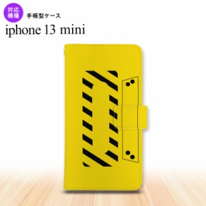 iPhone13mini iPhone13 mini 手帳型スマホケース カバー カセットテープ 黄 iPhone13 mini 5.4インチ nk-004s-i13m-dr190