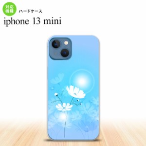 iPhone13mini iPhone13 mini ケース ハードケース コスモス 水色  nk-i13m-607