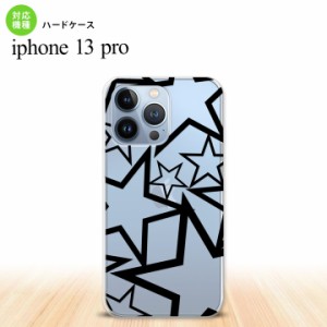 iPhone13 Pro iPhone13Pro ケース ハードケース 星 クリア 黒 iPhone13Pro専用 nk-i13p-1115