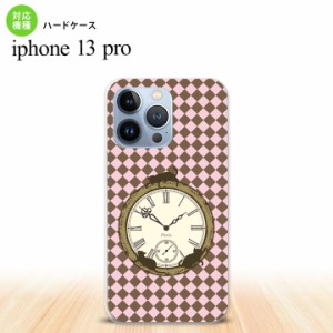 iPhone13 Pro iPhone13Pro ケース ハードケース 時計 チェック ピンク iPhone13Pro専用 nk-i13p-1221