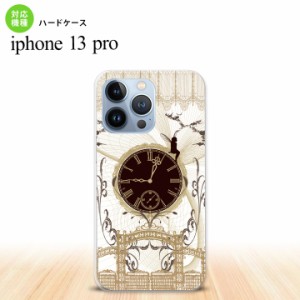 iPhone13 Pro iPhone13Pro ケース ハードケース 時計 妖精 黒 茶 iPhone13Pro専用 nk-i13p-1253