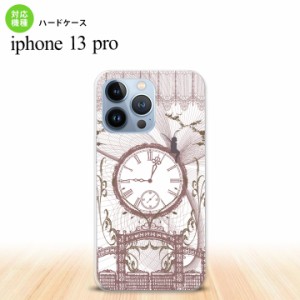 iPhone13 Pro iPhone13Pro ケース ハードケース 時計 妖精 シック iPhone13Pro専用 nk-i13p-1254