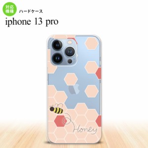 iPhone13 Pro iPhone13Pro ケース ハードケース ハニー クリア 赤 iPhone13Pro専用 nk-i13p-1686