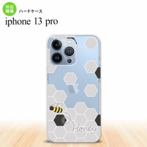 iPhone13 Pro iPhone13Pro ケース ハードケース ハニー クリア 黒 iPhone13Pro専用 nk-i13p-1690