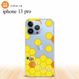 iPhone13 Pro iPhone13Pro ケース ソフトケース ハニー クリア 黄 iPhone13Pro専用 nk-i13p-tp1685