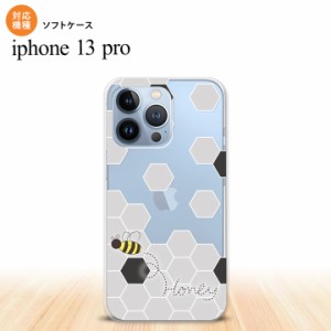 iPhone13 Pro iPhone13Pro ケース ソフトケース ハニー クリア 黒 iPhone13Pro専用 nk-i13p-tp1690