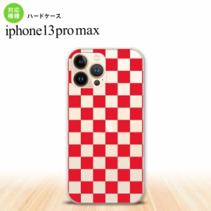 iPhone13ProMax iPhone13 Pro Max ケース ハードケース スクエア 赤 iPhone13 プロ マックス 6.7インチ おしゃれ かわいい メンズ レディ