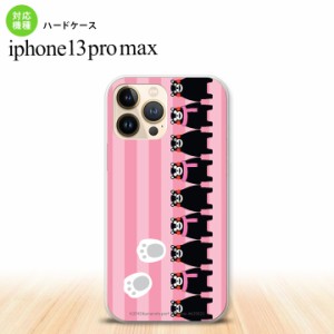 iPhone13ProMax iPhone13 Pro Max ケース ハードケース くまモン ストライプ ピンク iPhone13 プロ マックス 6.7インチ おしゃれ かわい