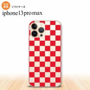 iPhone13ProMax iPhone13 Pro Max ケース ソフトケース スクエア 赤 iPhone13 プロ マックス 6.7インチ おしゃれ かわいい メンズ レディ