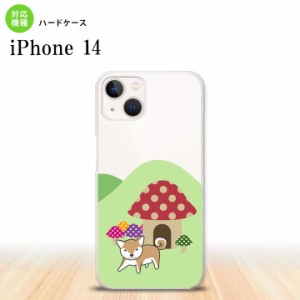 iPhone14 iPhone14 スマホケース 背面ケース ハードケース 犬 柴犬 おうち 2022年 9月発売 nk-i14-823