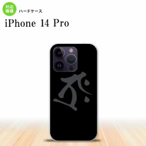 iPhone14 Pro iPhone14 Pro スマホケース 背面ケース ハードケース 梵字 タラーク 黒 2022年 9月発売 nk-i14p-574