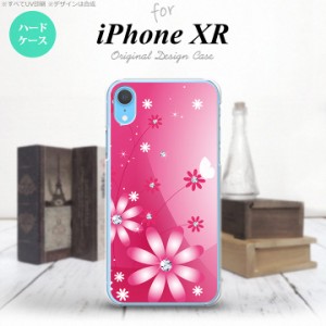 iPhoneXR iPhone XR スマホケース ハードケース 花柄 ガーベラ ピンク メンズ レディース nk-ipxr-066