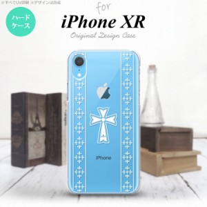 iPhoneXR iPhone XR スマホケース ハードケース ゴシック クリア 白 メンズ レディース nk-ipxr-1008