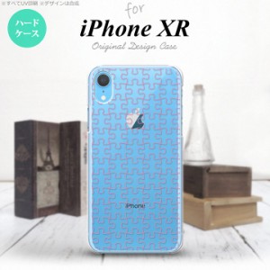 iPhoneXR iPhone XR スマホケース ハードケース パズル 透明 ピンク メンズ レディース nk-ipxr-1217