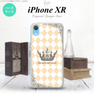 iPhoneXR iPhone XR スマホケース ハードケース 王冠 オレンジ メンズ レディース nk-ipxr-1453