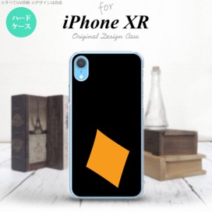iPhoneXR iPhone XR スマホケース ハードケース トランプ ダイヤ 黒 オレンジ メンズ レディース nk-ipxr-545