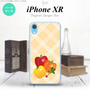 iPhoneXR iPhone XR スマホケース ハードケース ベジタブル パプリカ オレンジ メンズ レディース nk-ipxr-668