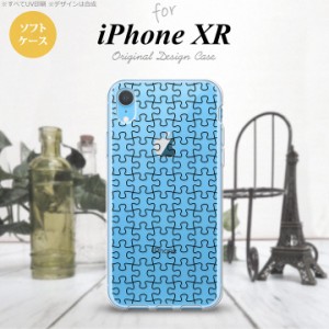 iPhoneXR iPhone XR スマホケース ソフトケース パズル 透明 黒 メンズ レディース nk-ipxr-tp1214