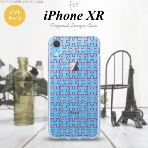 iPhoneXR iPhone XR スマホケース ソフトケース パズル 透明 赤 メンズ レディース nk-ipxr-tp1216