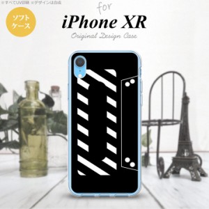 iPhoneXR iPhone XR スマホケース ソフトケース カセットテープ 黒 メンズ レディース nk-ipxr-tp189
