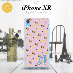 iPhoneXR iPhone XR スマホケース ソフトケース 花柄 バラ ドット 小 ピンク +アルファベット メンズ レディース nk-ipxr-tp252i