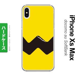 iPhoneXsMax iPhone XS Max スマホケース ハードケース ギザギザ 黄 黒 メンズ レディース nk-ixm-191