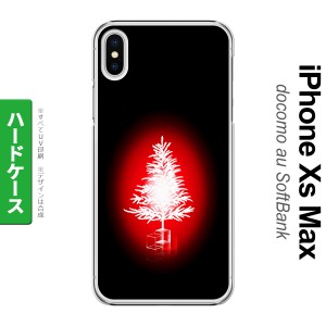 iPhoneXsMax iPhone XS Max スマホケース ハードケース ツリー 赤 メンズ レディース nk-ixm-625