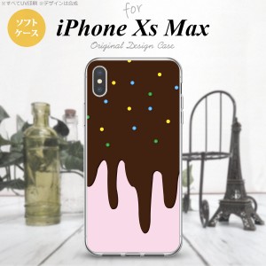 iPhoneXsMax iPhone XS Max スマホケース ソフトケース アイス ピンク メンズ レディース nk-ixm-tp347