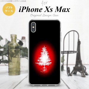 iPhoneXsMax iPhone XS Max スマホケース ソフトケース ツリー 赤 メンズ レディース nk-ixm-tp625