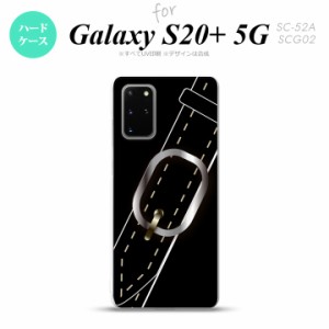 SC-52A SCG02 Galaxy S20+ 5G スマホケース ハードケース ベルト 黒 メンズ レディース nk-s20p-326