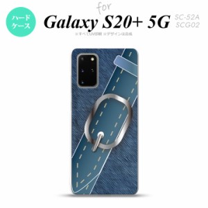 SC-52A SCG02 Galaxy S20+ 5G スマホケース ハードケース ベルト 青 メンズ レディース nk-s20p-328