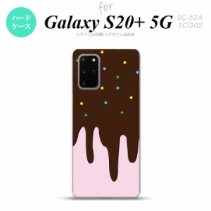 SC-52A SCG02 Galaxy S20+ 5G スマホケース ハードケース アイス ピンク メンズ レディース nk-s20p-347