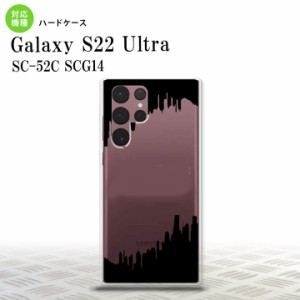 SC-52C SCG14 Galaxy S22 Ultra スマホケース 背面ケース ハードケース ホラー 黒 メンズ レディース nk-s22ul-194