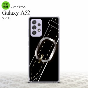 SC-53B Galaxy A52 スマホケース ハードケース ベルト 黒 メンズ レディース nk-sc53b-326