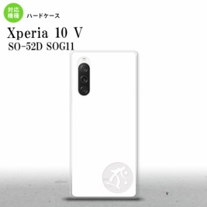 Xperia10V Xperia10V スマホケース 背面ケース ハードケース 梵字 タラーク 白 2023年 7月発売 nk-xp105-589