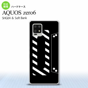 SHG04 SHG04 ZERO6 AQUOS zero6 スマホケース ハードケース カセットテープ 黒 メンズ レディース nk-zero6-189