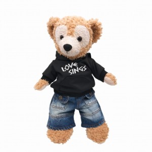 新品ダッフィー&シェリーメイコスパーカー ズボンセット衣装 duffy ディズニー 通販 wdw ベア Disner Bear Sサイズ 43cm 