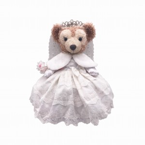 【1万円以上送料無料】ダッフィー＆シェリーメイコス 超豪華ウェディングドレス★wedding dress 結婚式通販 ぬいぐるみ 