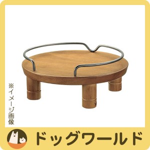 リッチェル ペット用 木製テーブル シングル ブラウン