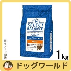 セレクトバランス アダルト チキン 小粒 1才以上の成犬用 ドライ 1kg