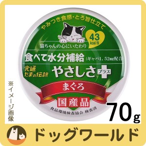 三洋食品 食通たまの伝説 やさしさプラス まぐろ 70g