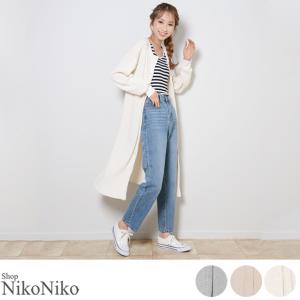 ロング カーディガン ワンピース 2wayの通販 Au Pay マーケット